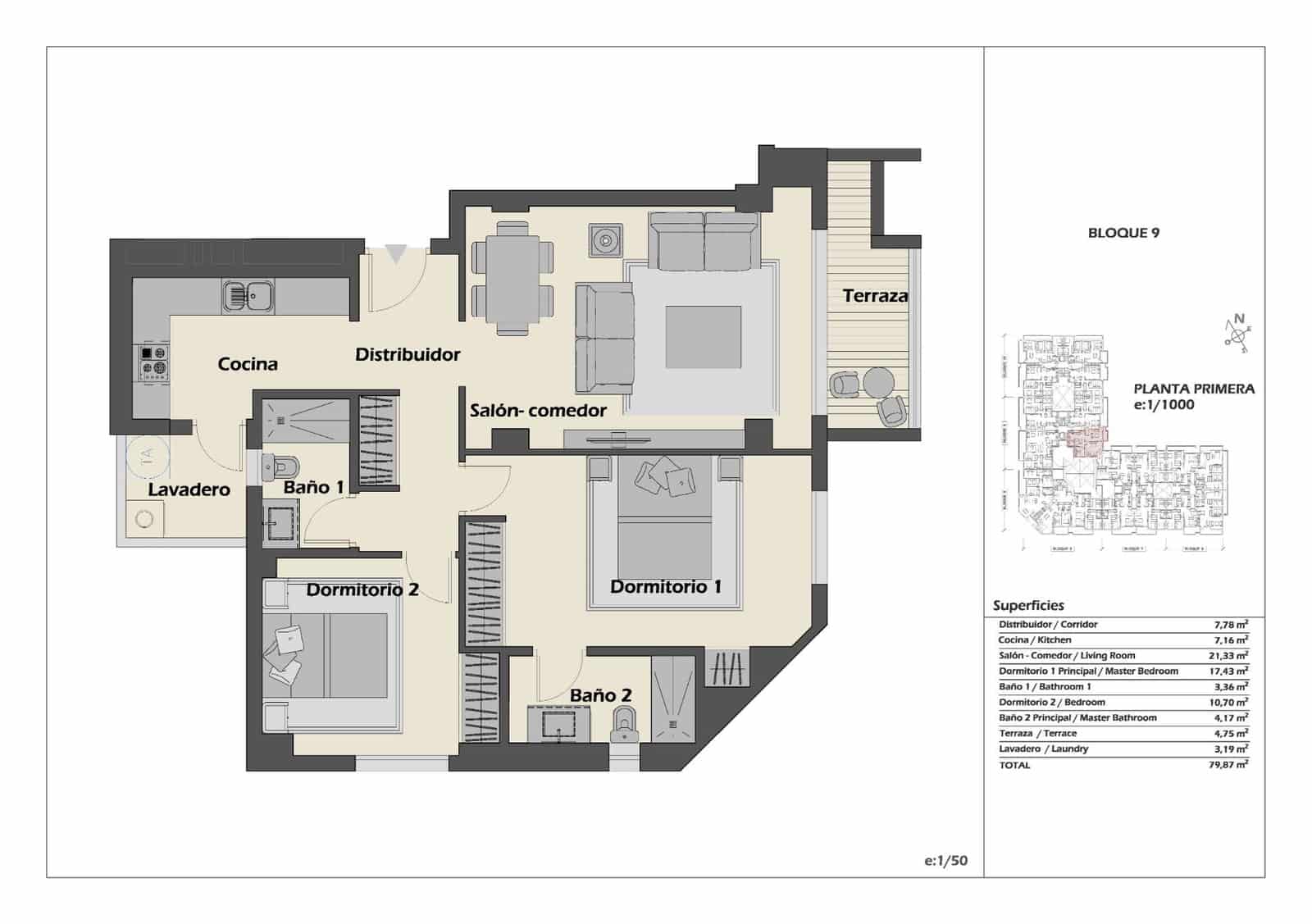 2 Zimmer Apartment zu verkaufen in Marbella mit Pool Garage - 465.000 € (Ref: 10083040)