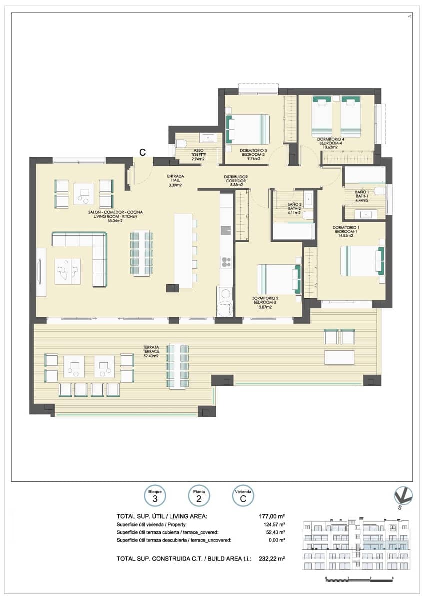 4 Zimmer Apartment zu verkaufen in Casares mit Pool - 650.000 € (Ref: 10083058)