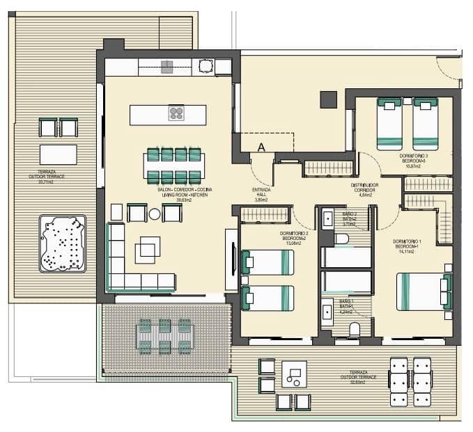 3 soverom Leilighet til salgs i Casares med svømmebasseng - € 620 000 (Ref: 10083059)