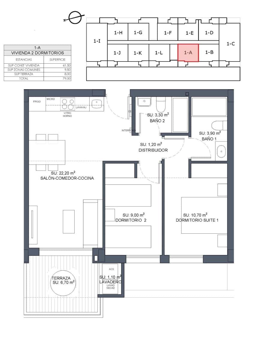 2 Zimmer Apartment zu verkaufen in Benijofar mit Pool - 263.000 € (Ref: 10083087)