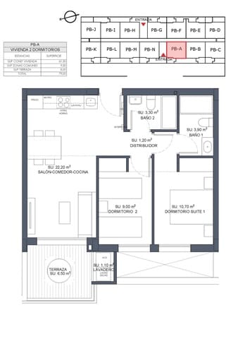 2 sovrum Lägenhet till salu i Benijófar med pool - 253 000 € (Ref: 10083088)