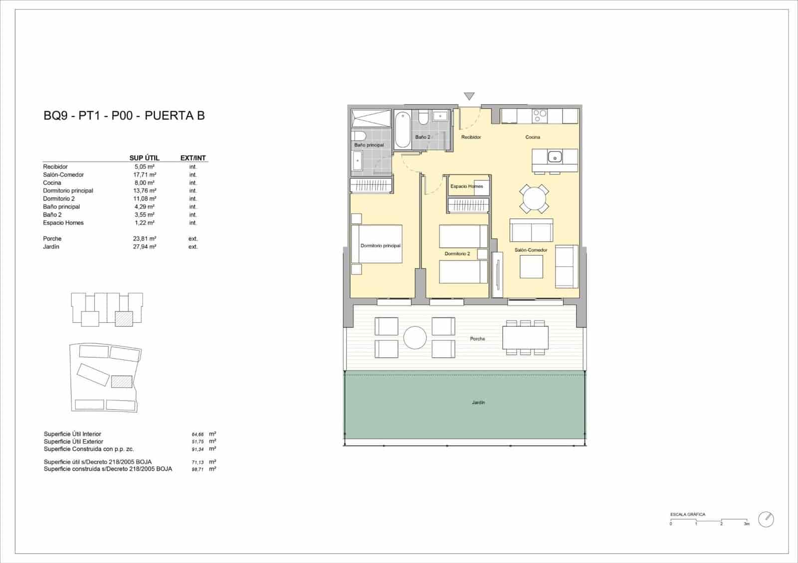2 soveværelse Lejlighed til salg i Estepona med swimmingpool garage - € 332.000 (Ref: 10083126)