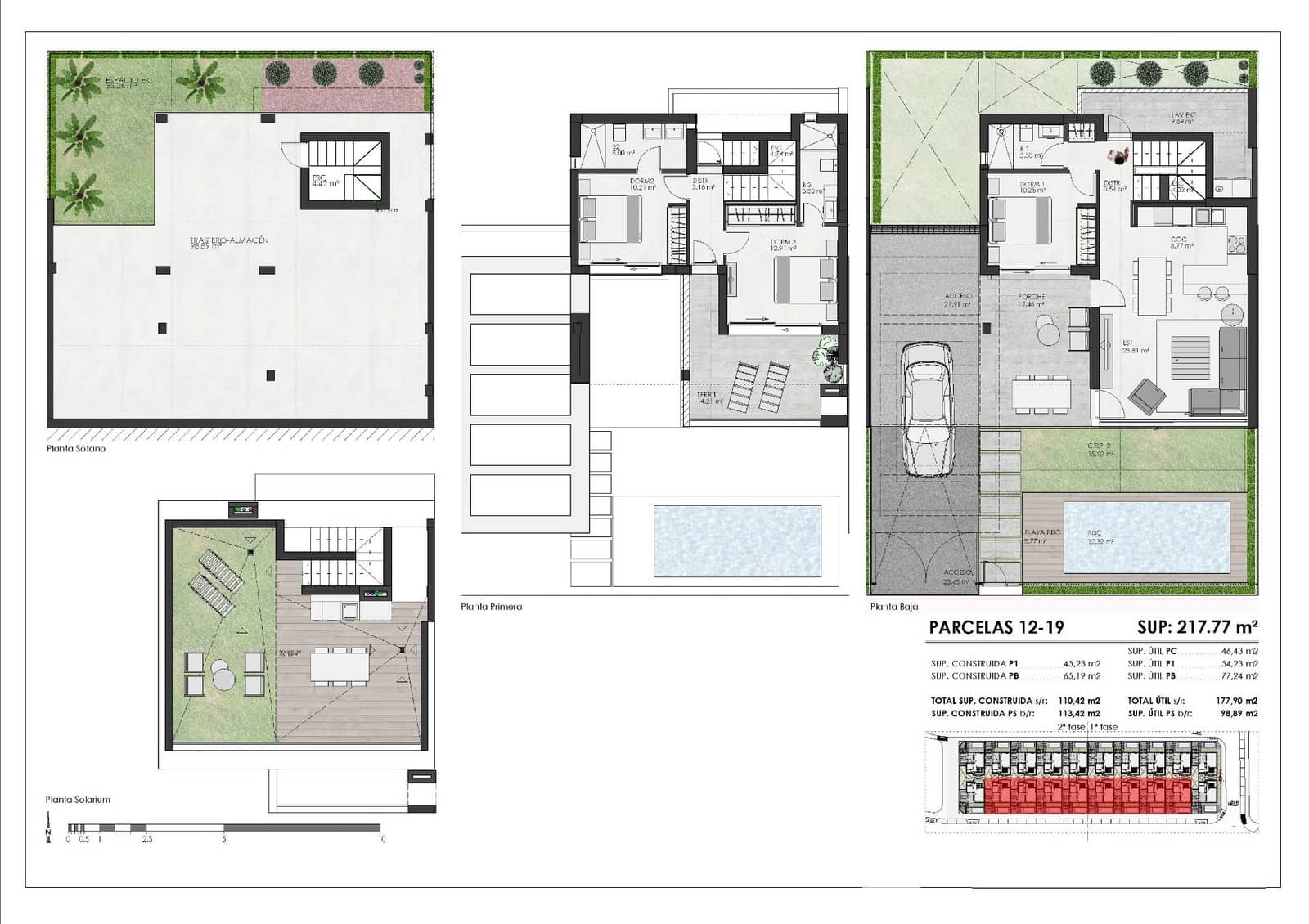 Chalet de 3 habitaciones en Torre-Pacheco en venta con piscina - 572.500 € (Ref: 10083167)