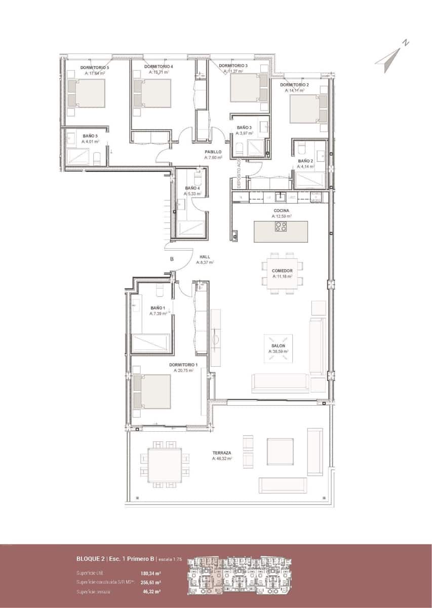 5 chambre Appartement à vendre à Estepona avec piscine - 1 763 000 € (Ref: 10083170)