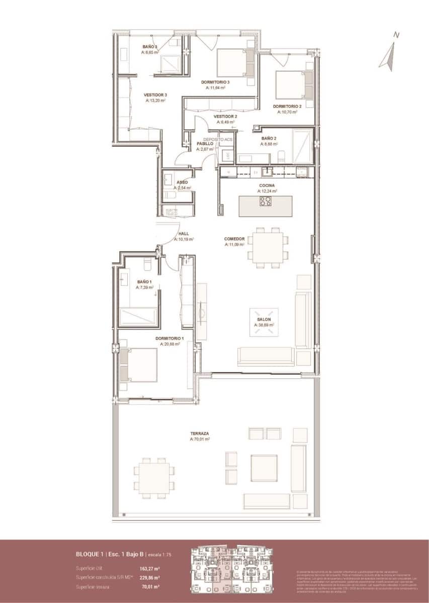 3 makuuhuone Huoneisto myytävänä paikassa Estepona mukana uima-altaan - 1 732 000 € (Ref: 10083174)
