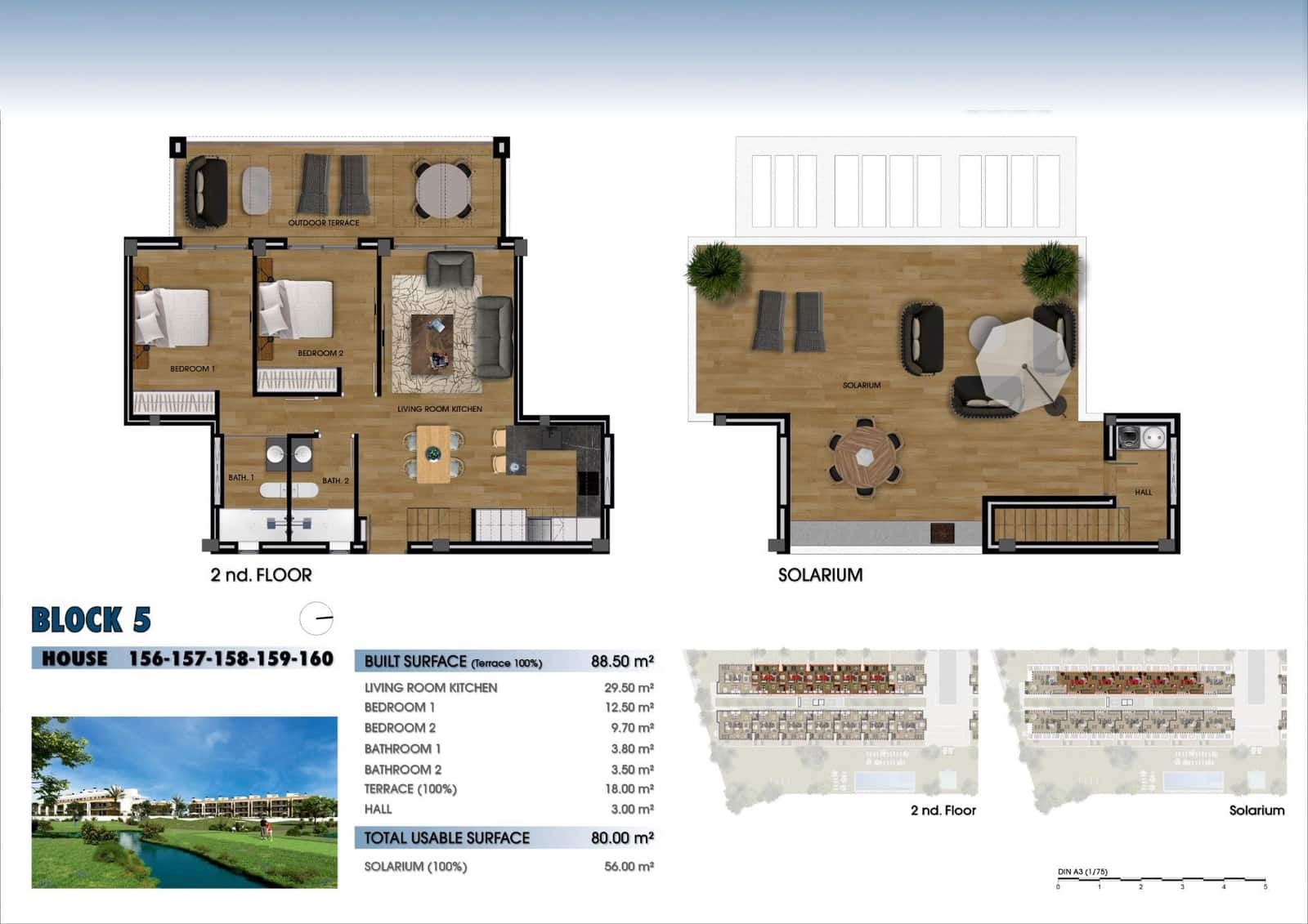 2 soverom Leilighet til salgs i Los Alcazares med svømmebasseng - € 325 000 (Ref: 10083180)