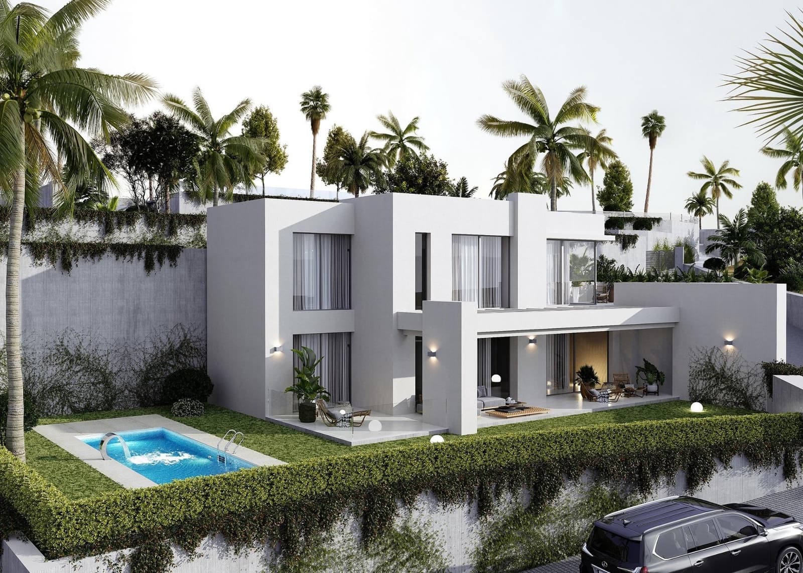 4 soverom Villa til salgs i Mijas med svømmebasseng garasje - € 1 975 000 (Ref: 10083182)