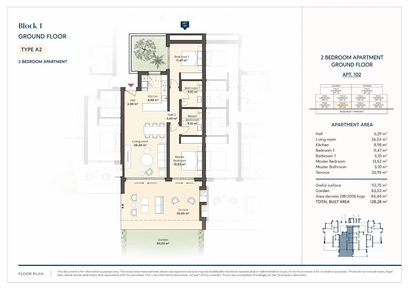 2 soveværelse Lejlighed til salg i Estepona med swimmingpool garage - € 495.000 (Ref: 10083199)