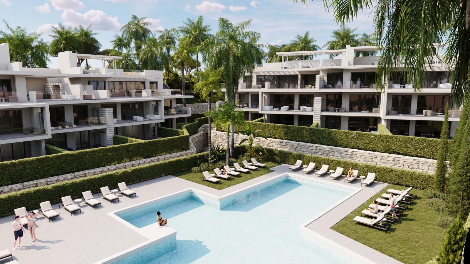 2 soveværelse Lejlighed til salg i Estepona med swimmingpool garage - € 495.000 (Ref: 10083199)