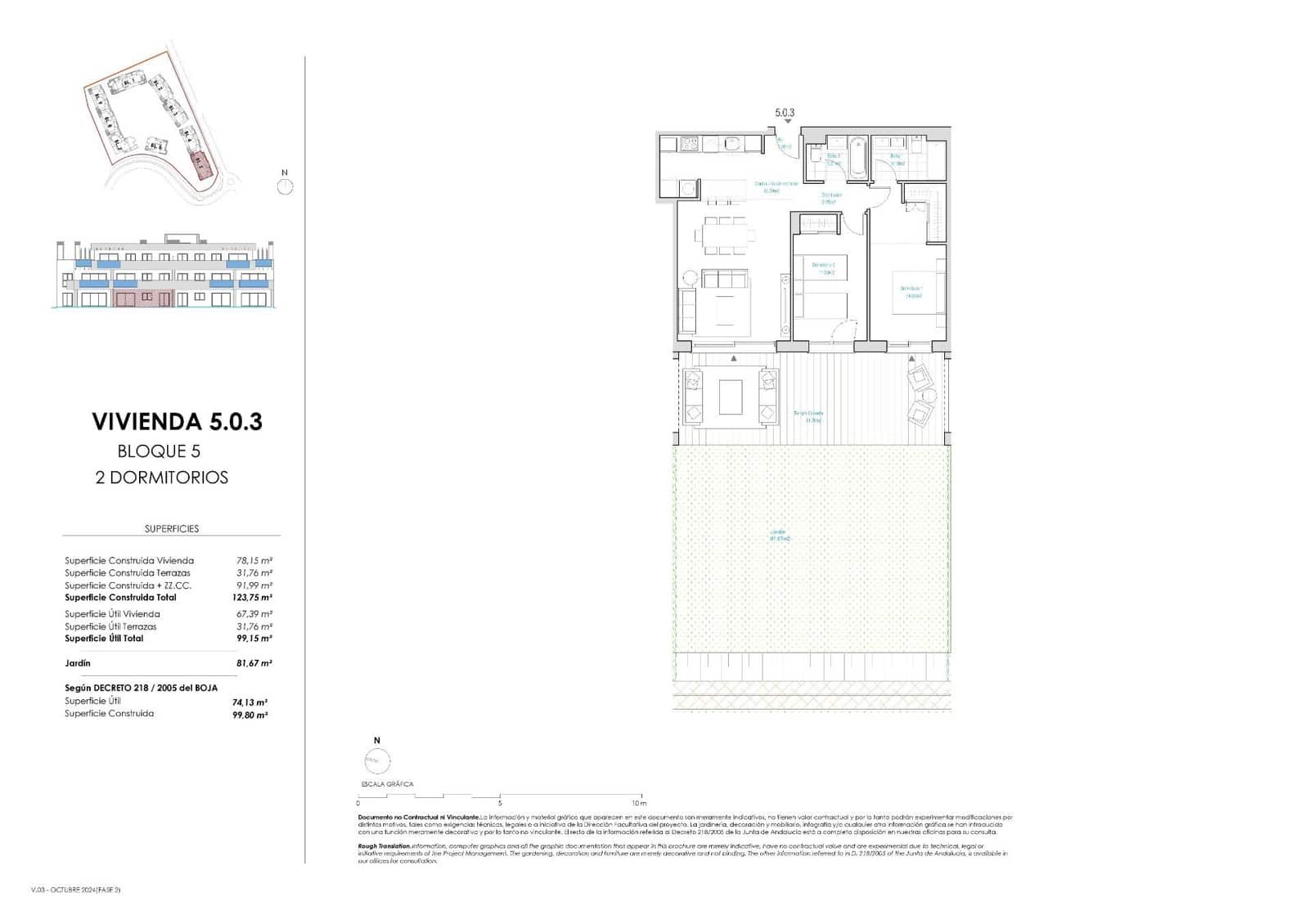 2 soverom Leilighet til salgs i Casares med svømmebasseng - € 464 000 (Ref: 10083201)