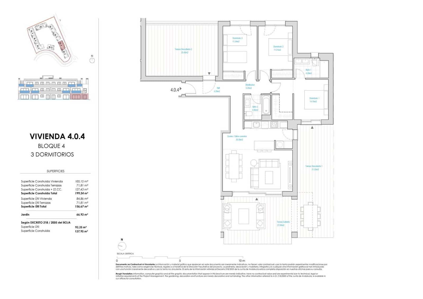 Apartamento de 3 habitaciones en Casares en venta con piscina garaje - 648.000 € (Ref: 10083204)