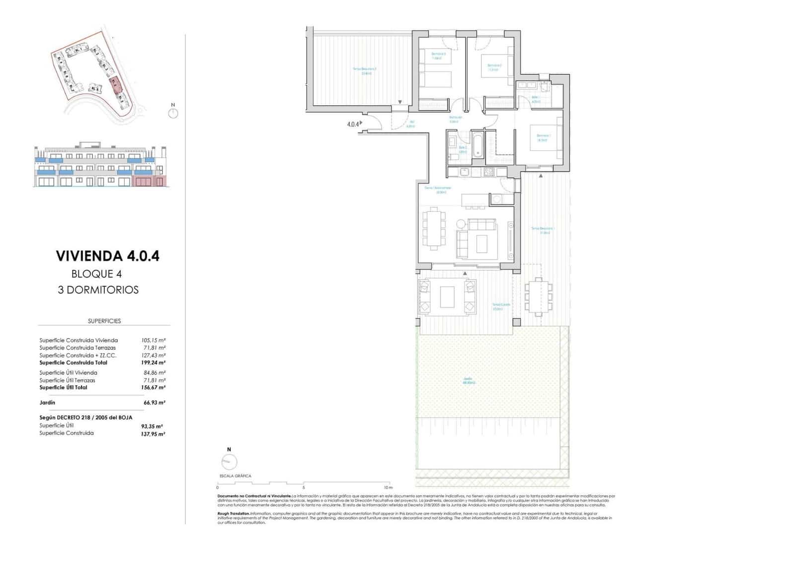 Apartamento de 3 habitaciones en Casares en venta con piscina garaje - 648.000 € (Ref: 10083204)