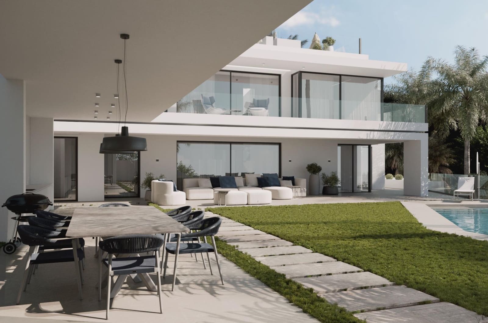 Chalet de 6 habitaciones en Marbella en venta con piscina garaje - 7.800.000 € (Ref: 10083225)