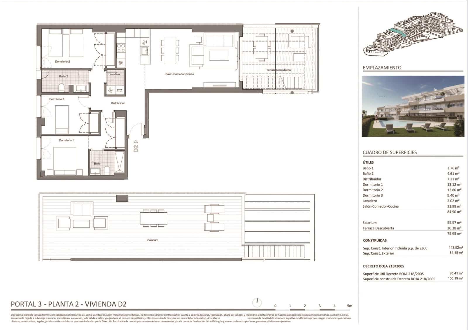 3 soverom Leilighet til salgs i Estepona med svømmebasseng - € 550 000 (Ref: 10083291)