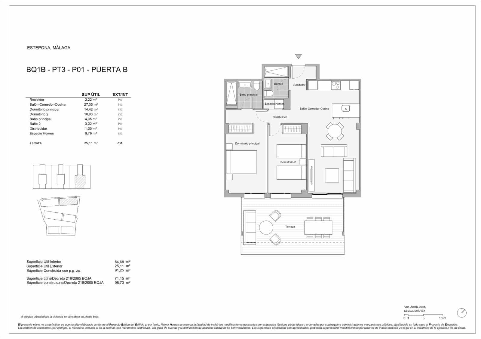 2 soveværelse Lejlighed til salg i Estepona med swimmingpool garage - € 321.000 (Ref: 10083325)