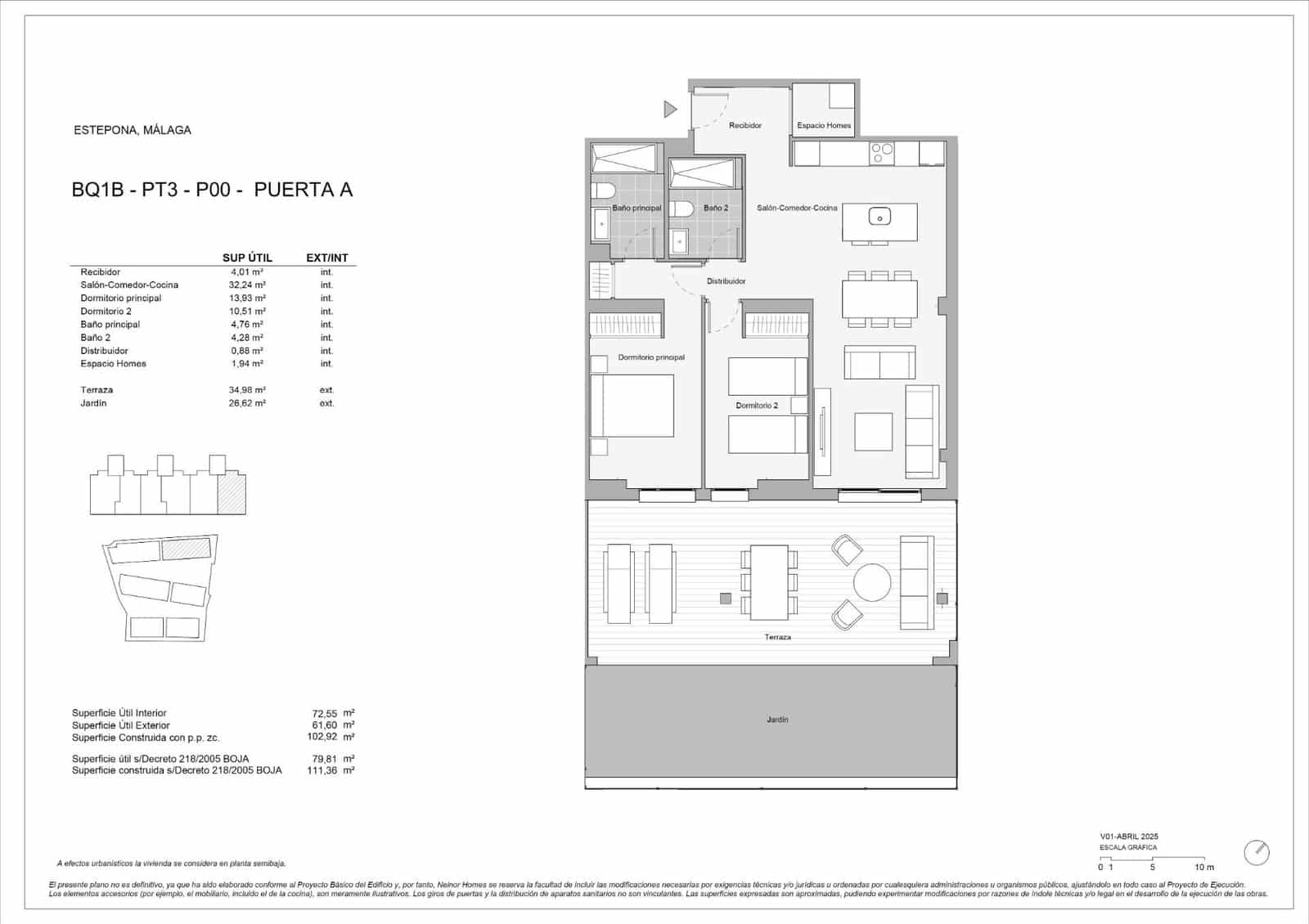 2 slaapkamer Appartement te koop in Estepona met zwembad garage - € 343.000 (Ref: 10083327)