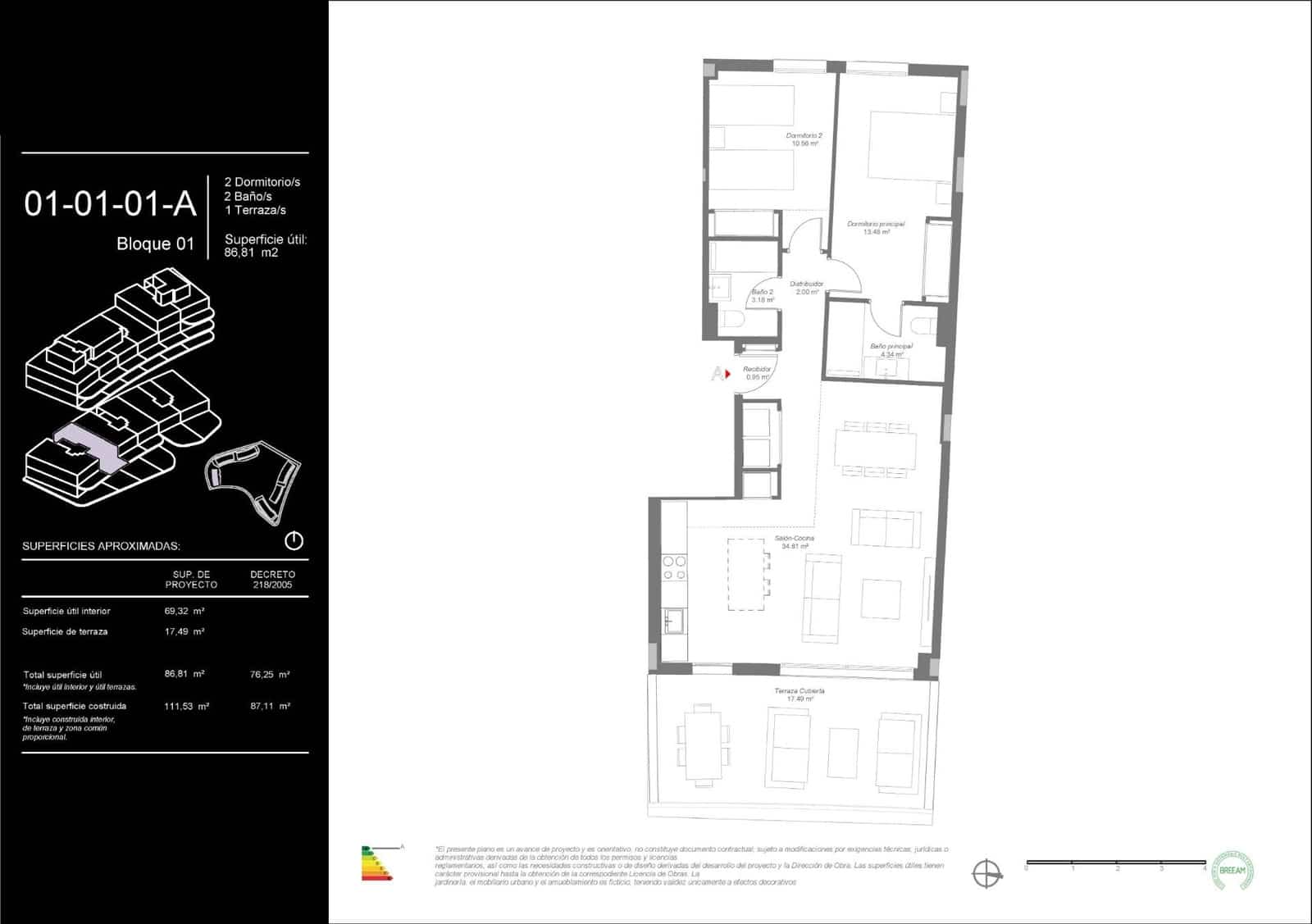 2 Zimmer Apartment zu verkaufen in Mijas mit Pool Garage - 395.000 € (Ref: 10083343)