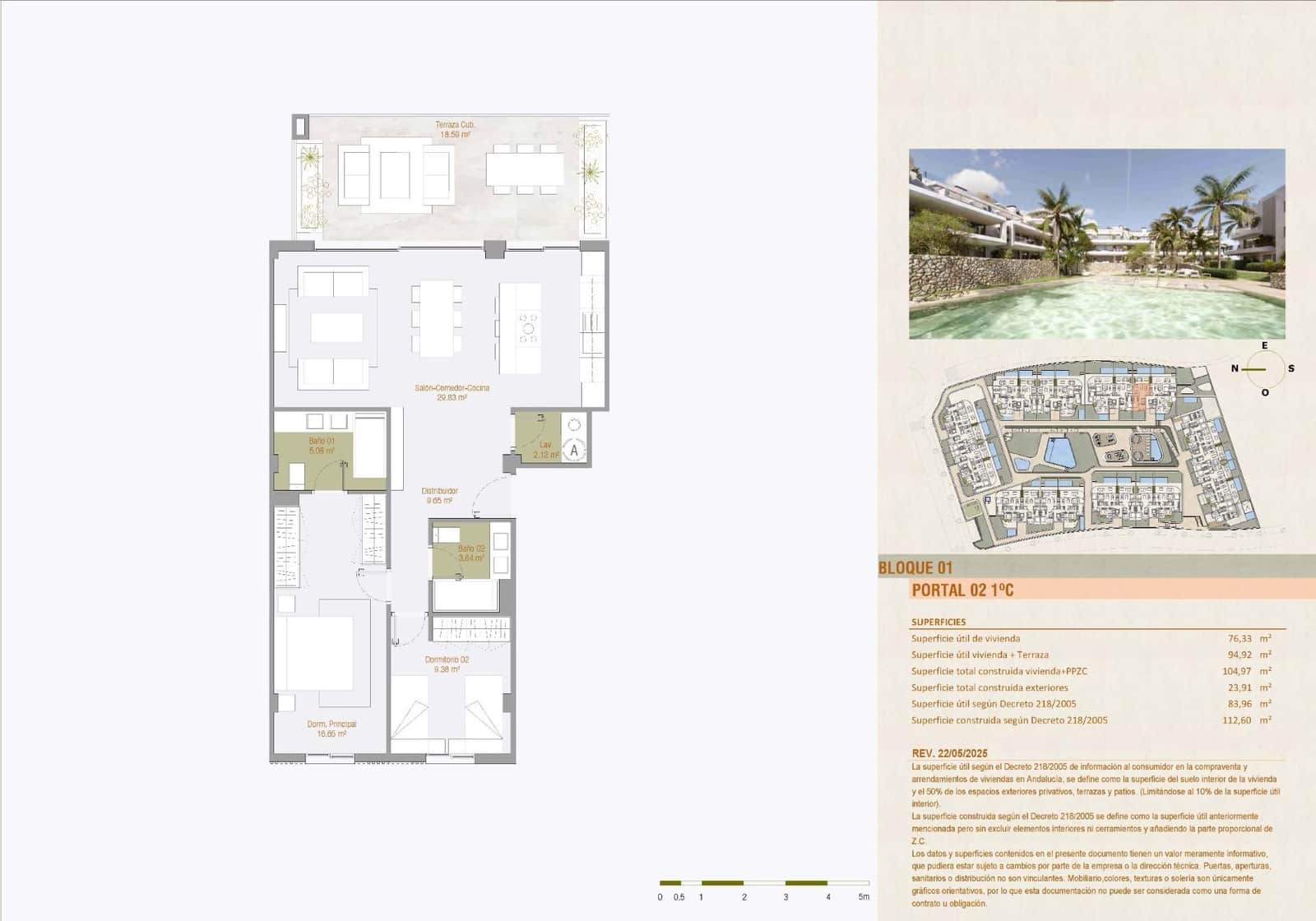 2 soverom Leilighet til salgs i Bahia Dorada med svømmebasseng - € 534 000 (Ref: 10083374)