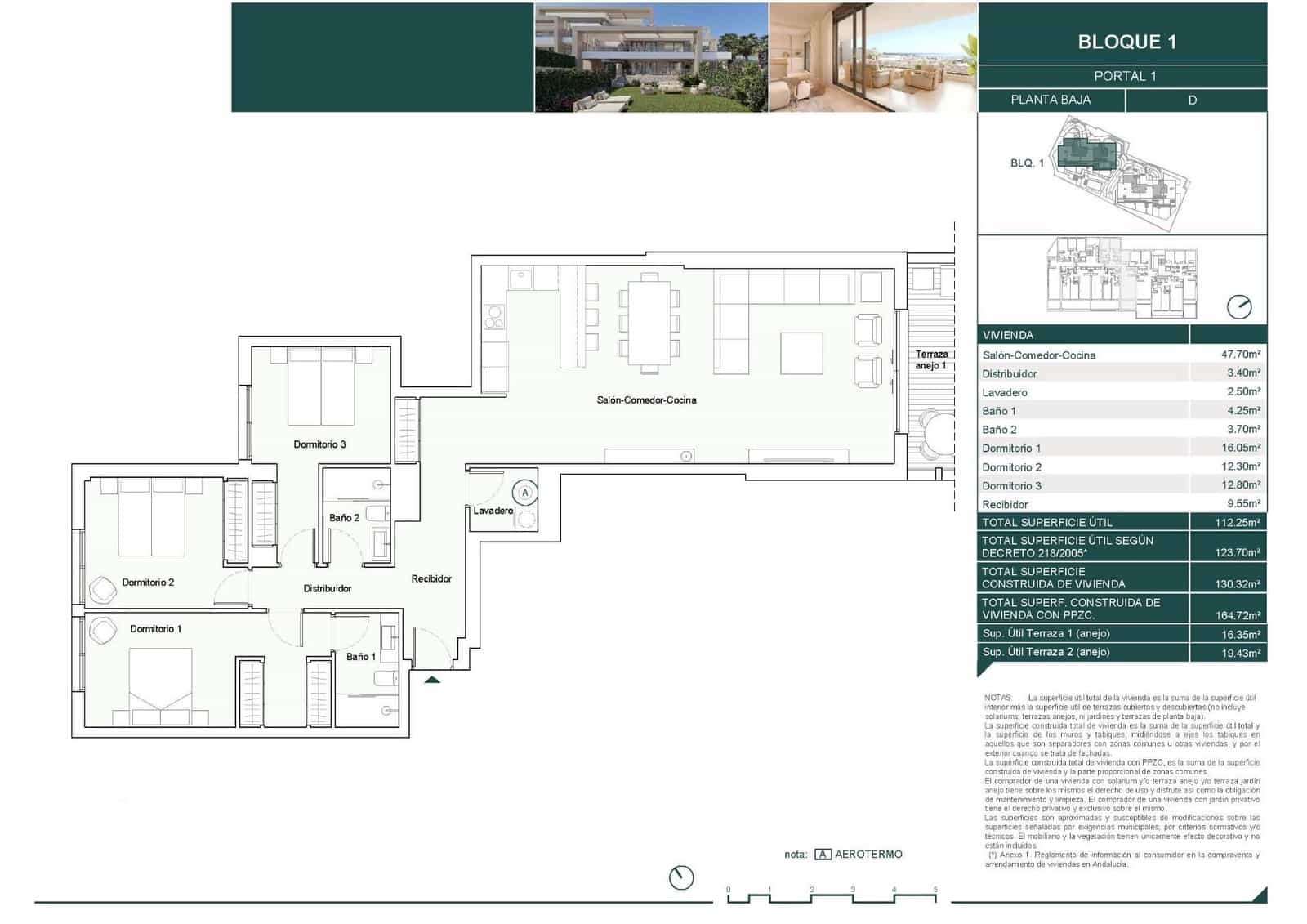 3 soverom Leilighet til salgs i Estepona med svømmebasseng garasje - € 670 000 (Ref: 10083395)