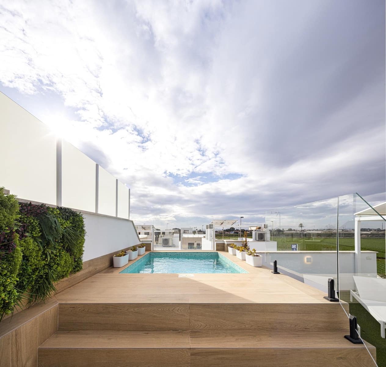 2 quarto Bungalow para venda em Pilar de la Horadada com piscina - 395 000 € (Ref: 10083434)