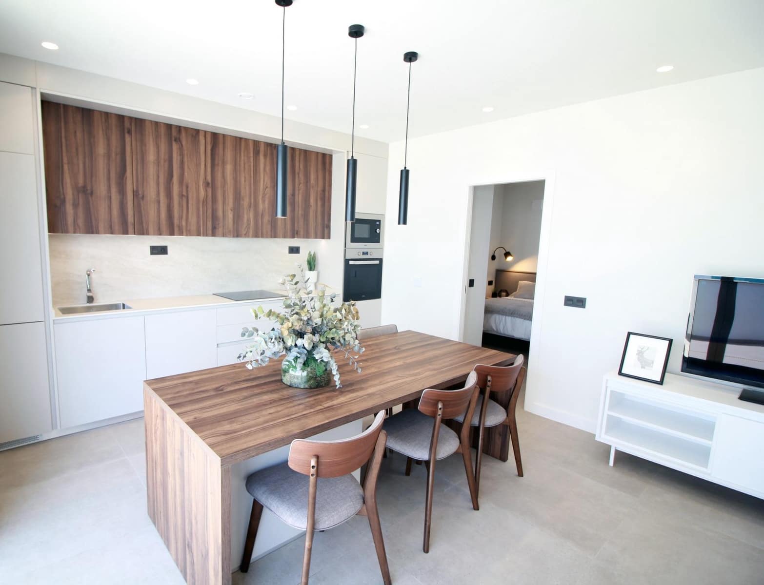 2 quarto Bungalow para venda em Pilar de la Horadada com piscina - 395 000 € (Ref: 10083434)