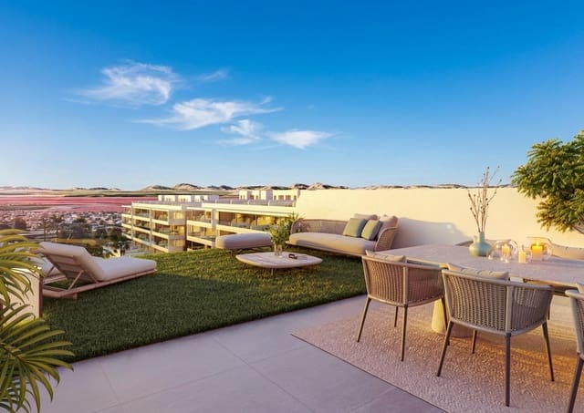 2 chambre Appartement à vendre à El Chaparral - La Siesta - La Torreta, Torrevieja avec piscine garage - 345 000 € (Ref: 10083463)