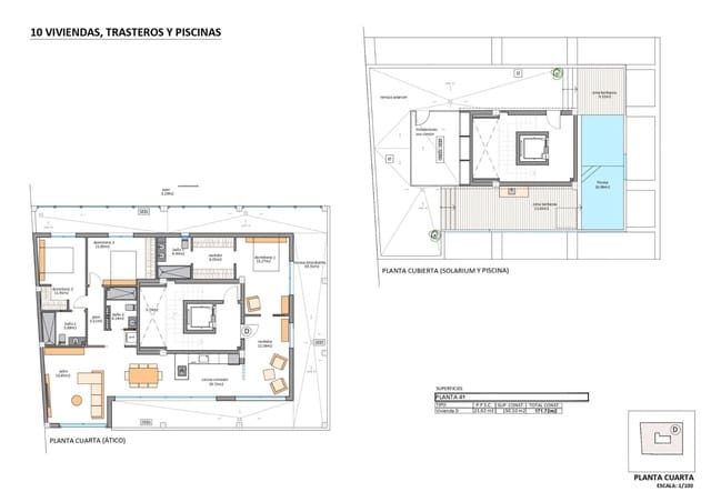 3 slaapkamer Appartement te koop in Los Cuarteros, San Pedro del Pinatar met zwembad - € 949.900 (Ref: 10083483)