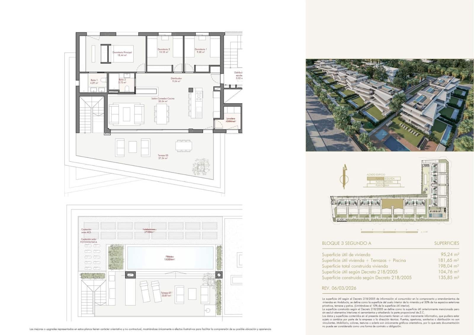 3 sovrum Lägenhet till salu i Estepona med pool - 868 000 € (Ref: 10083591)