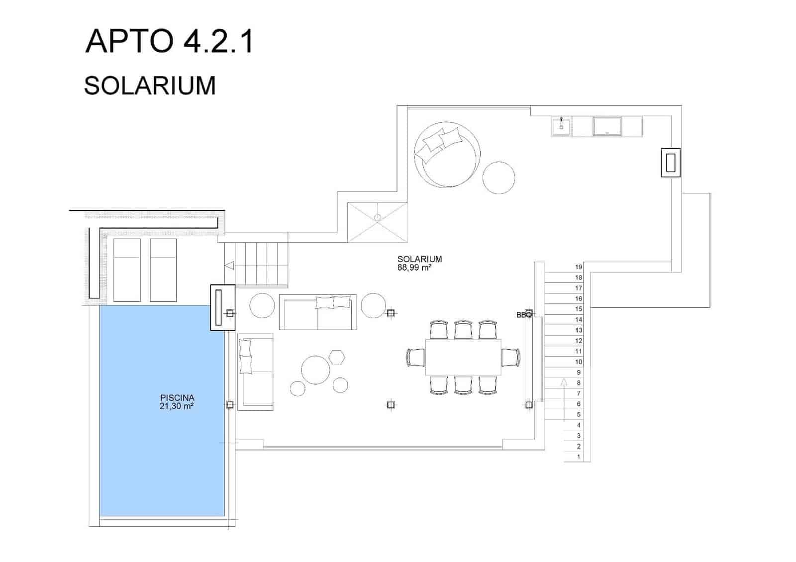 3 camera da letto Appartamento in vendita in Ojen con piscina garage - 2.000.000 € (Rif: 10083730)