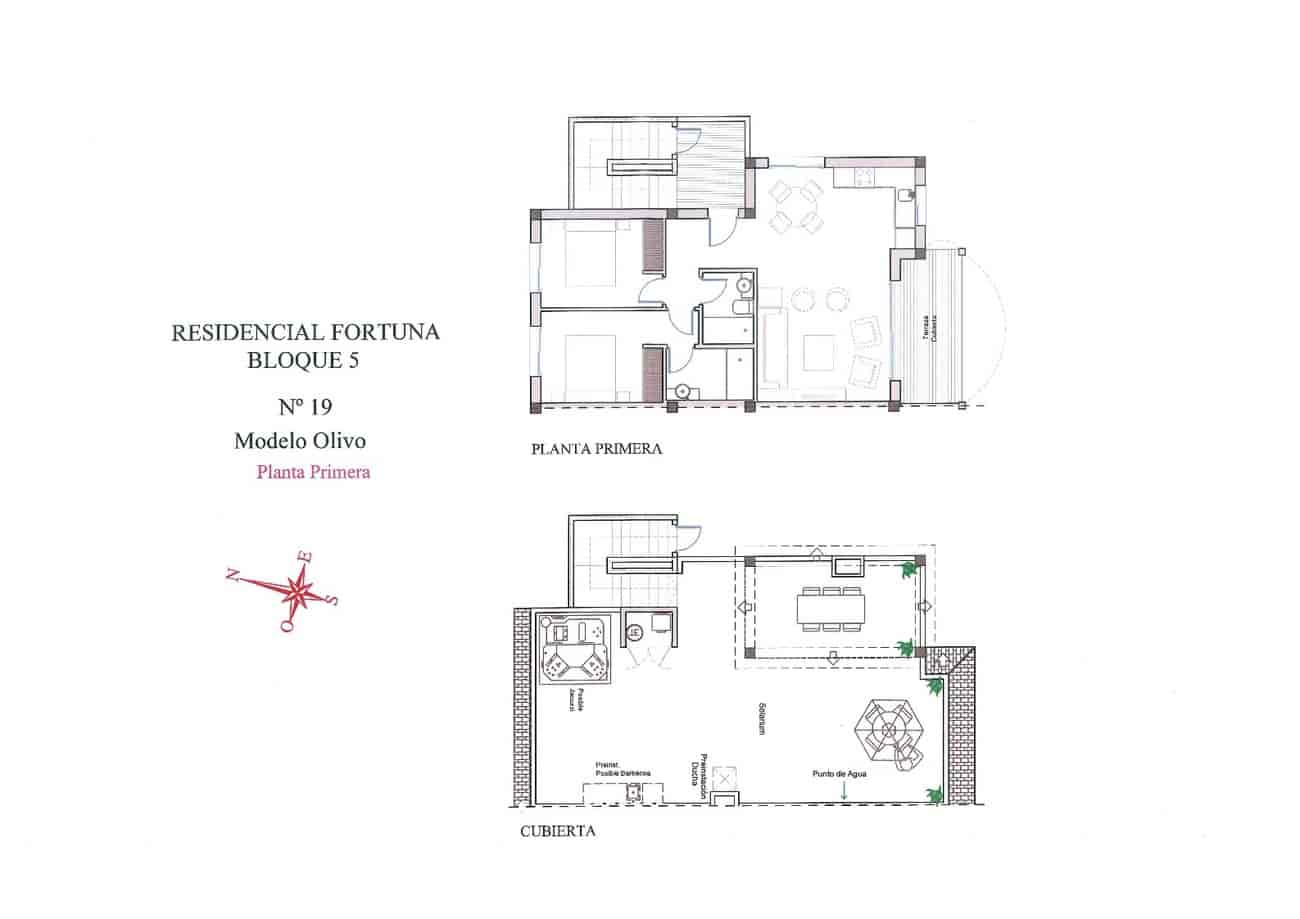 2 soveværelse Penthouse til salg i Ciudad Quesada med swimmingpool - € 335.000 (Ref: 10083840)