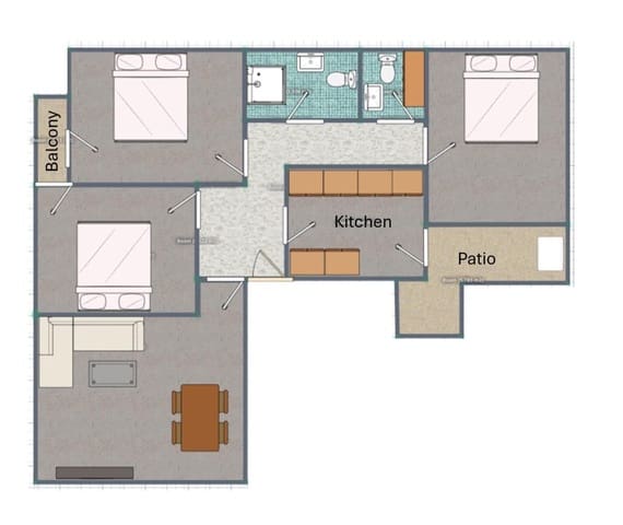 3 chambre Appartement à vendre à Las Piscinas Naturales, Torrevieja - 165 000 € (Ref: 10083876)