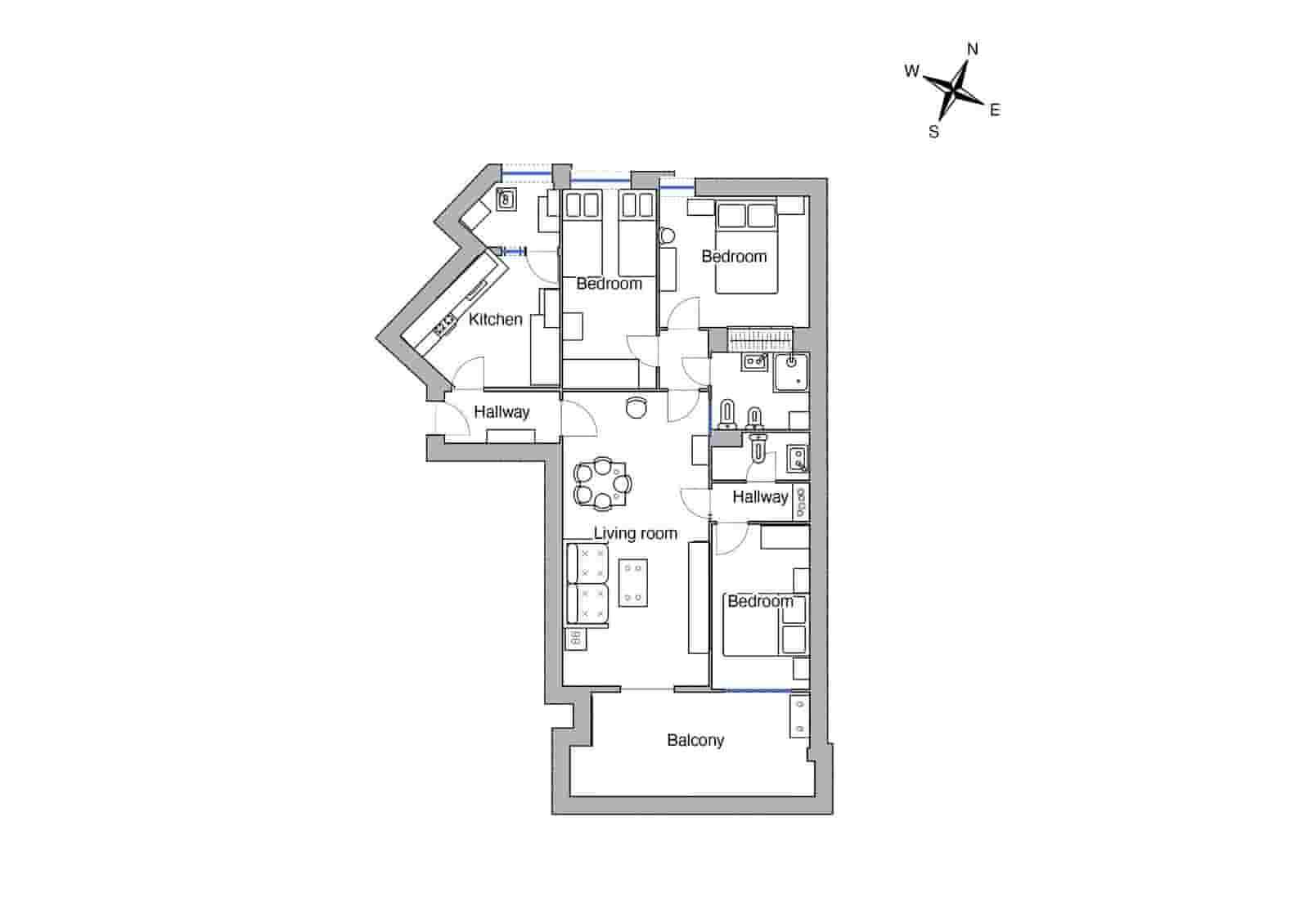 Apartamento de 3 habitaciones en Torrevieja en venta - 190.000 € (Ref: 10084496)