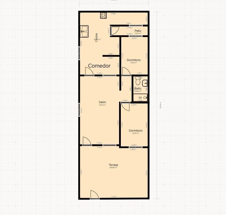 2 sovrum Bungalow till salu i El Mojon - 180 000 € (Ref: 10084595)