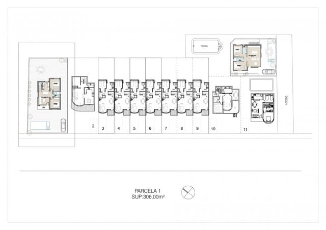 3 sovrum Studio till salu i Ciudad Quesada, Rojales med garage - 559 900 € (Ref: 10090453)