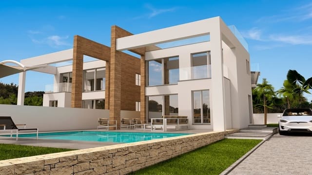4 sypialnia Willa na sprzedaż w Aguas Nuevas, Torrevieja z basenem garażem - 780 000 € (Ref: 10090460)