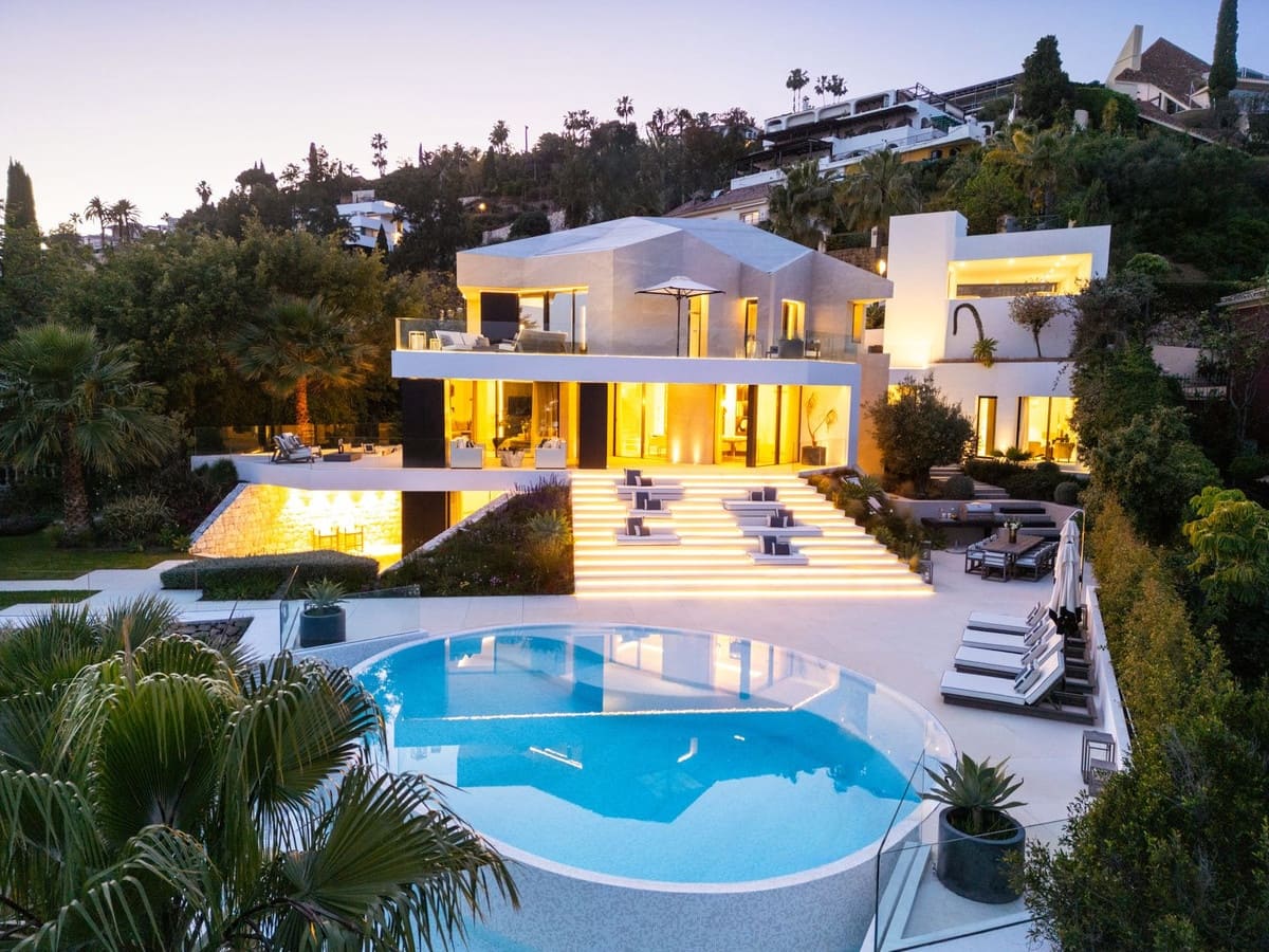 5 Zimmer Villa zu verkaufen in Benahavis mit Pool Garage - 5.195.000 € (Ref: 10095316)