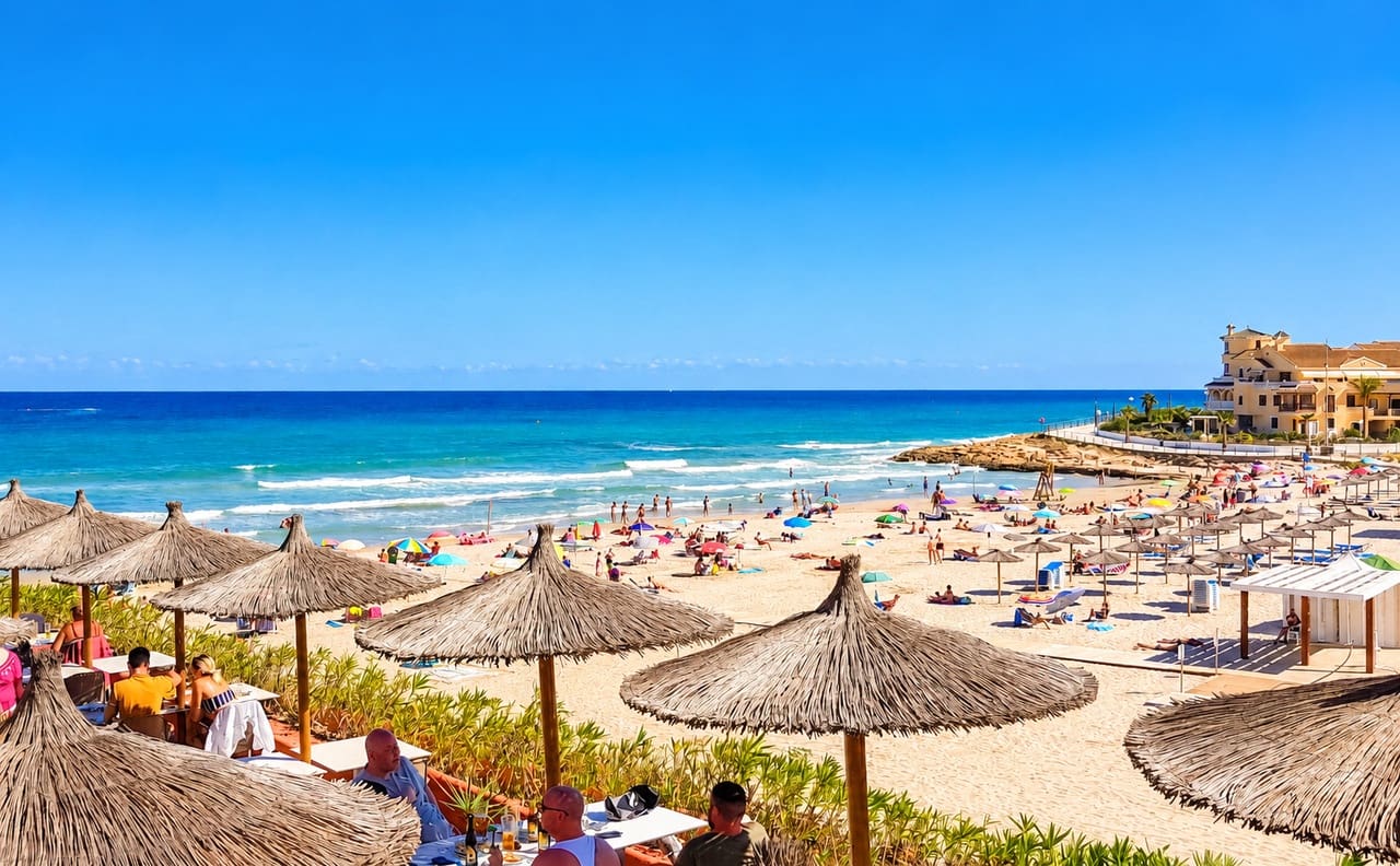 2 sovrum Lägenhet till salu i Cabo Roig med pool garage - 157 500 € (Ref: 10102998)