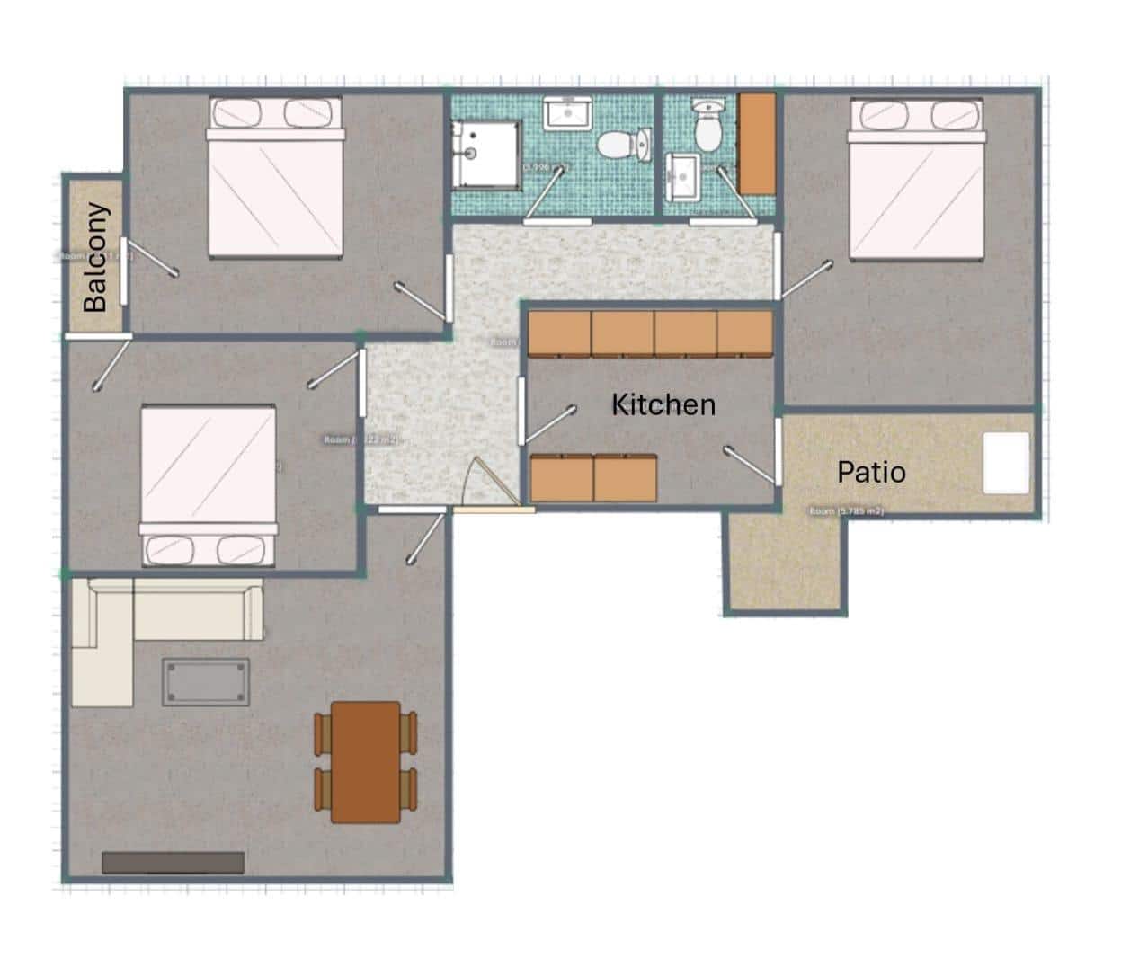 3 soveværelse Lejlighed til salg i Torrevieja - € 165.000 (Ref: 10110572)