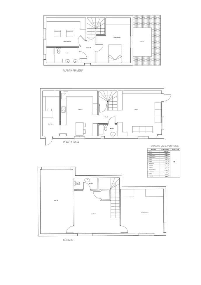 3 sovrum Radhus till salu i Torre de la Horadada med pool garage - 445 000 € (Ref: 10110619)
