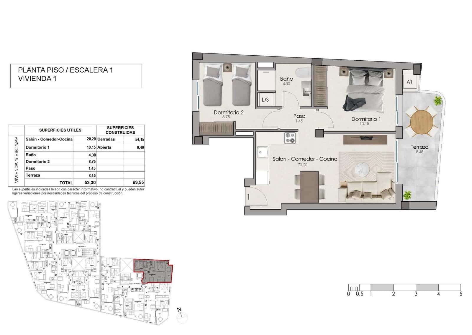 2 soveværelse Lejlighed til salg i Santa Pola med swimmingpool garage - € 235.000 (Ref: 10148054)