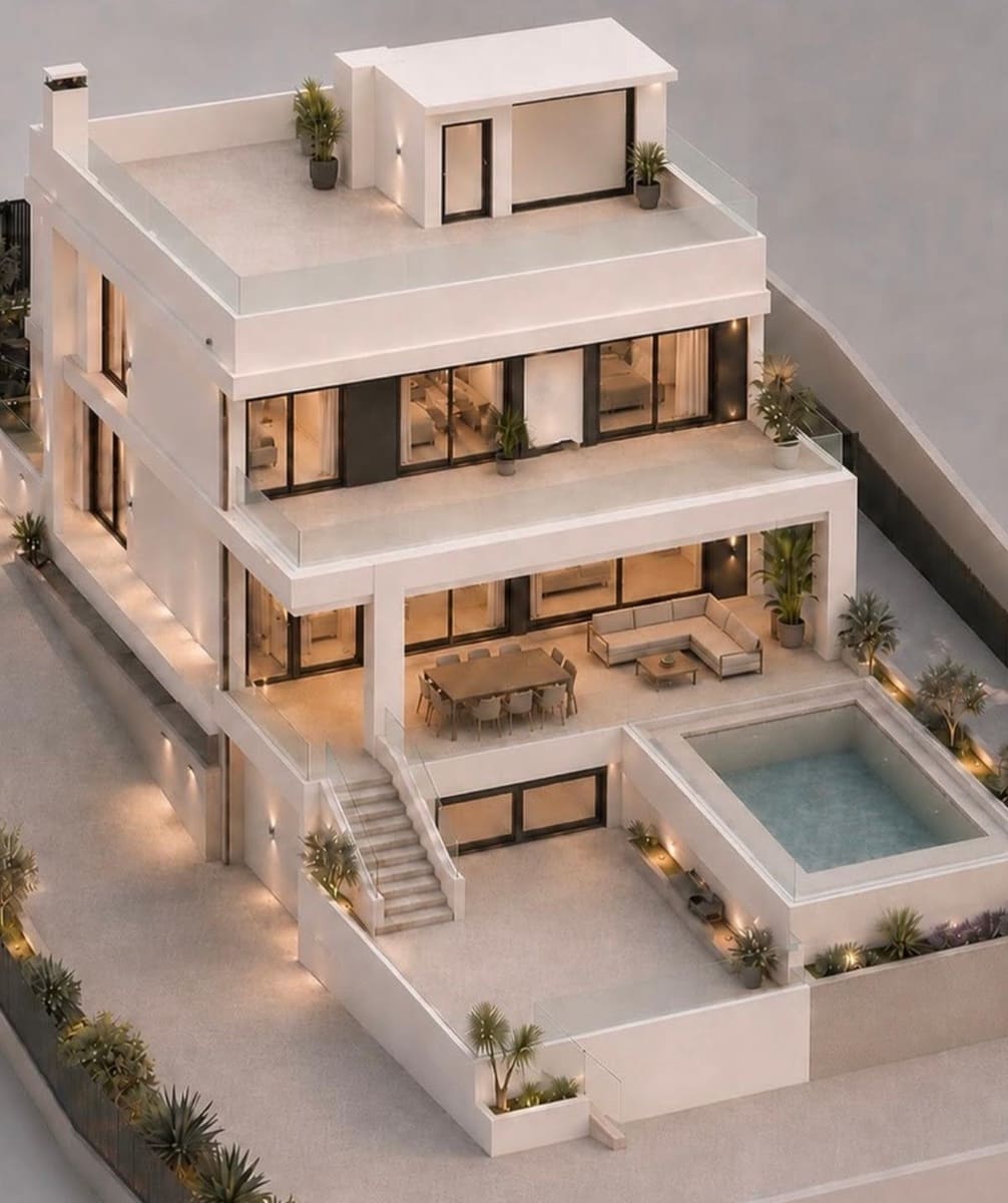 3 soveværelse Villa til salg i Benalmadena med swimmingpool garage - € 2.300.000 (Ref: 10159173)