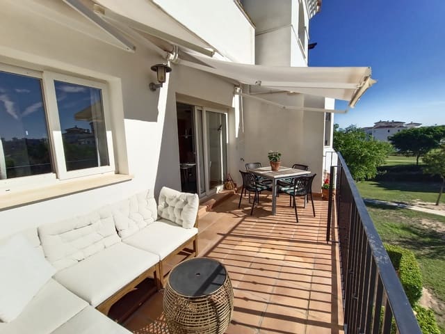 2 makuuhuone Huoneisto myytävänä paikassa Hacienda Riquelme Golf, Murcia kaupunki mukana uima-altaan 
autotalli - 165 000 € (Ref: 10179944)
