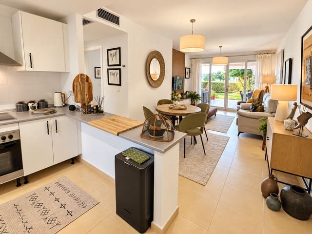 2 sypialnia Apartament na sprzedaż w Mar Menor Golf Resort, Torre-Pacheco z basenem garażem - 284 950 € (Ref: 10179950)