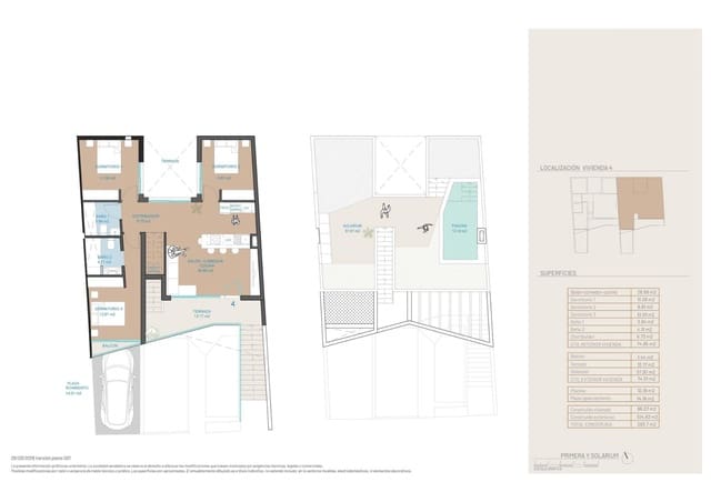3 soveværelse Bungalow til salg i San Pedro del Pinatar ciudad, San Pedro del Pinatar med swimmingpool garage - € 342.900 (Ref: 10184337)
