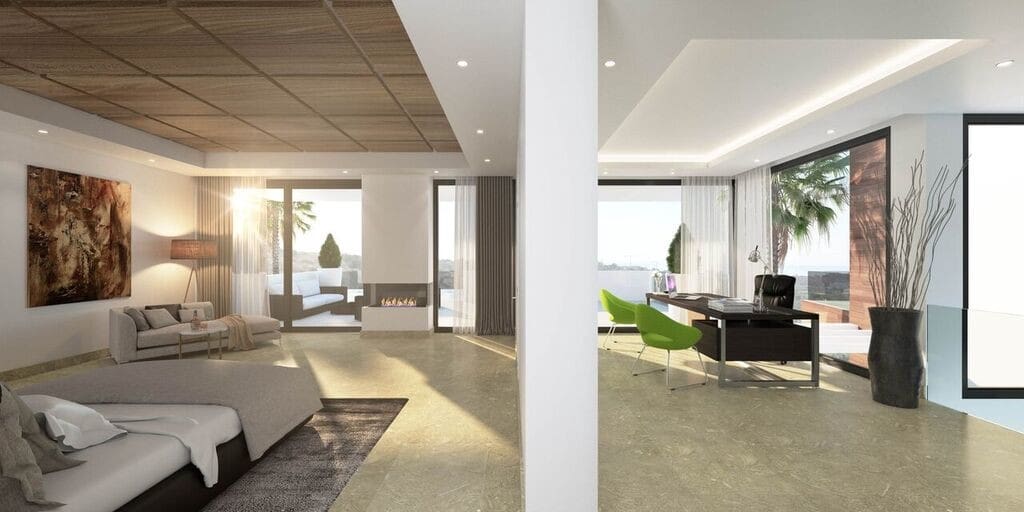 5 makuuhuone Huvila myytävänä paikassa Los Flamingos mukana uima-altaan 
autotalli - 4 200 000 € (Ref: 7759385)