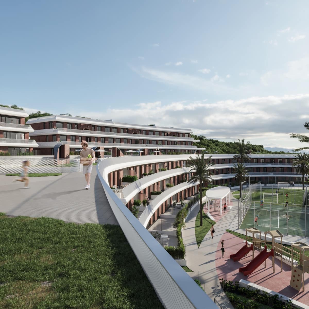 Apartamento de 3 habitaciones en Mijas en venta con piscina - 421.000 € (Ref: 7814356)