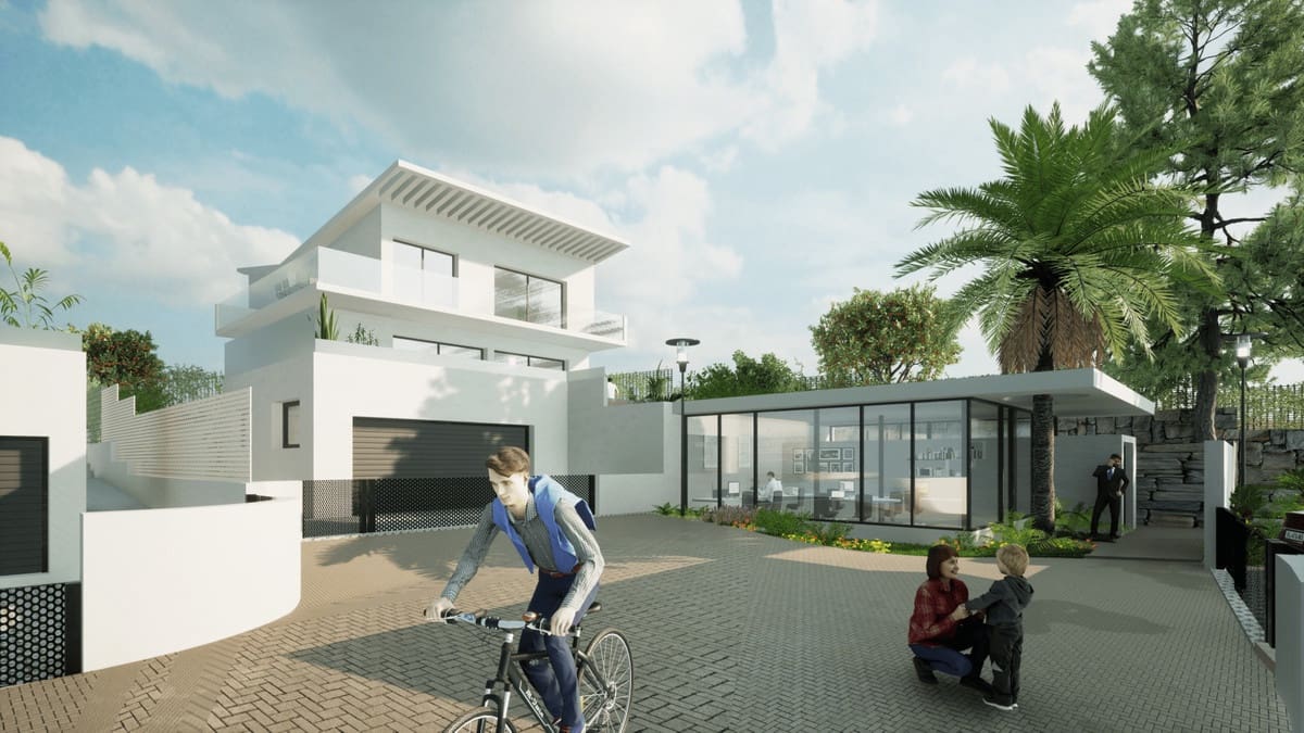 4 soveværelse Semi-Rækkehus til salg i La Cala de Mijas med swimmingpool - € 863.000 (Ref: 7814389)
