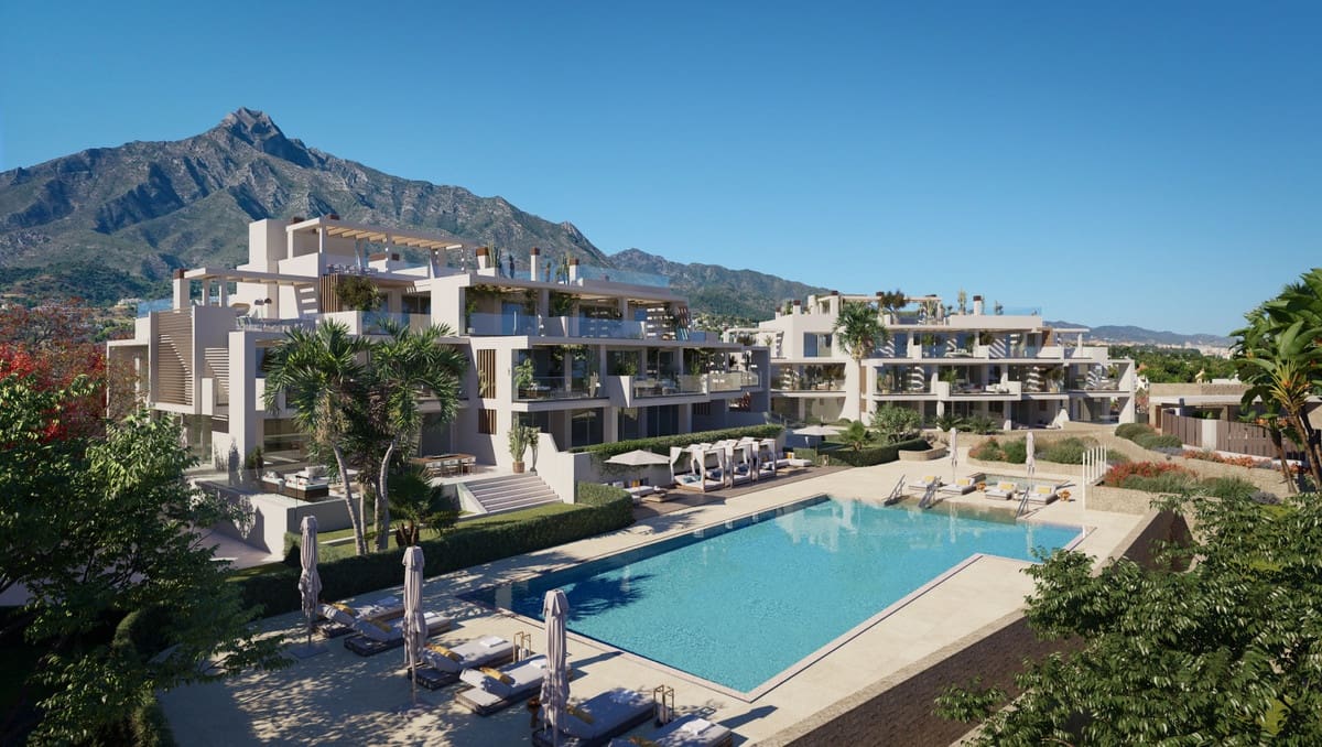 4 chambre Penthouse à vendre à Marbella avec piscine - 5 125 000 € (Ref: 7840286)
