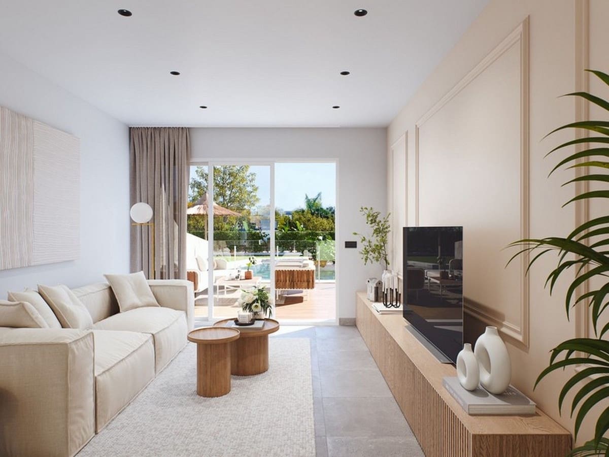 2 makuuhuone Bungalow myytävänä paikassa Pilar de la Horadada mukana uima-altaan 
autotalli - 239 900 € (Ref: 8199961)