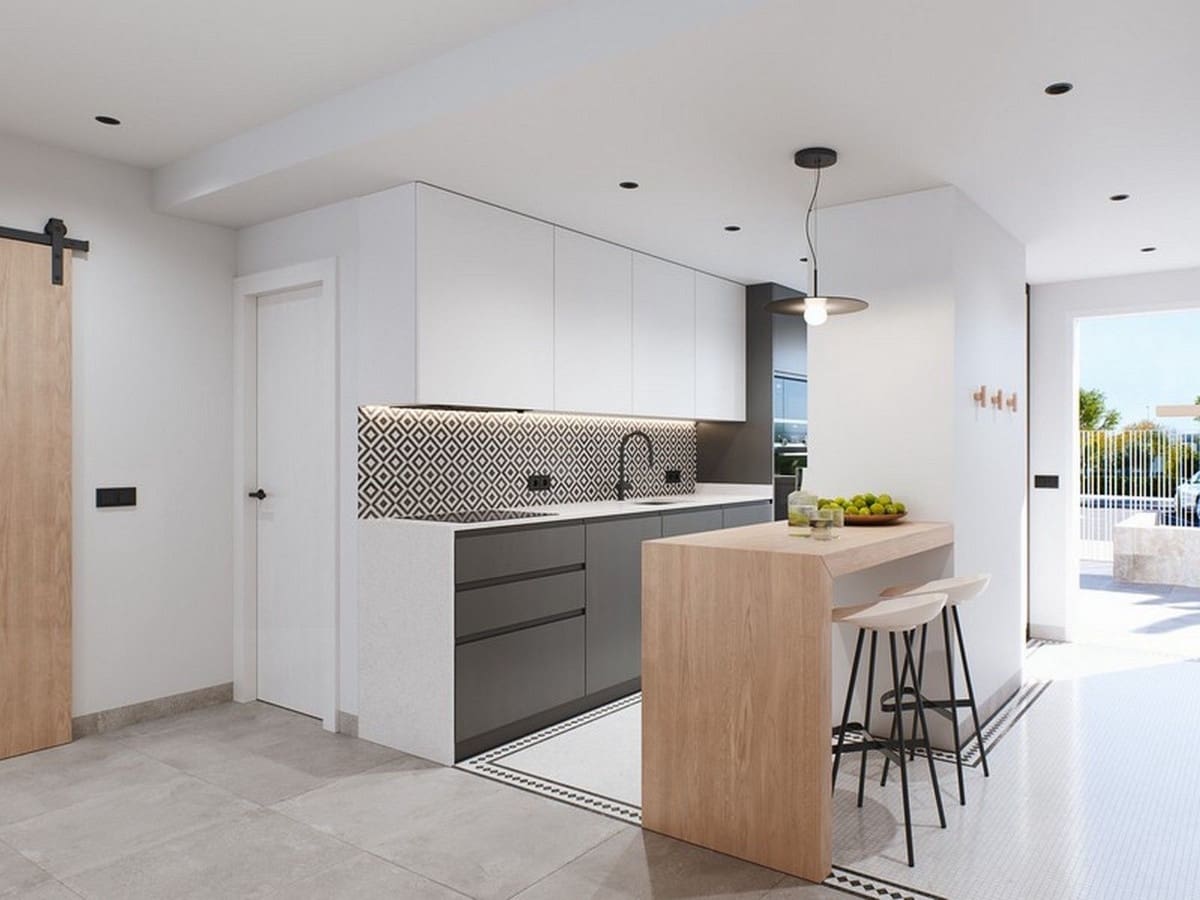 2 makuuhuone Bungalow myytävänä paikassa Pilar de la Horadada mukana uima-altaan 
autotalli - 239 900 € (Ref: 8199961)